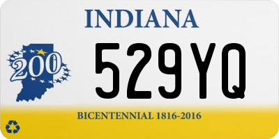 IN license plate 529YQ