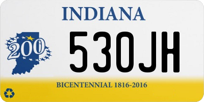 IN license plate 530JH