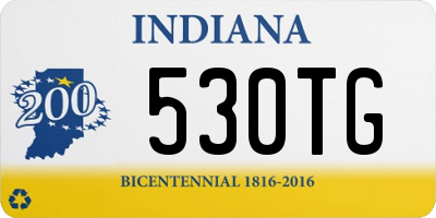 IN license plate 530TG