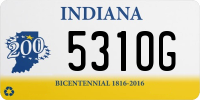 IN license plate 531OG