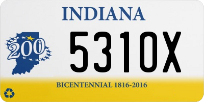 IN license plate 531OX