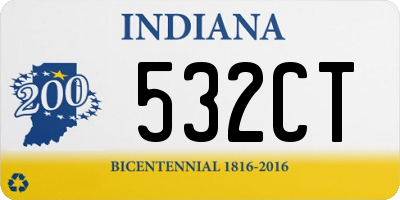 IN license plate 532CT