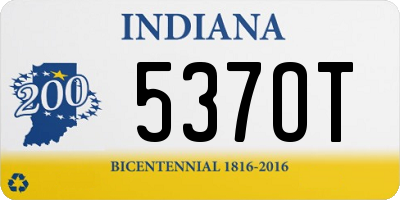 IN license plate 537OT