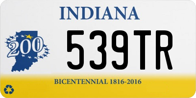 IN license plate 539TR