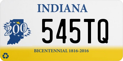 IN license plate 545TQ