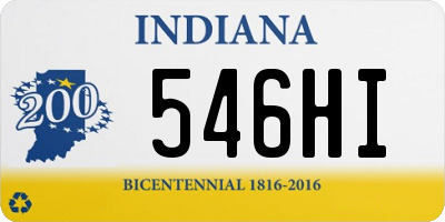 IN license plate 546HI
