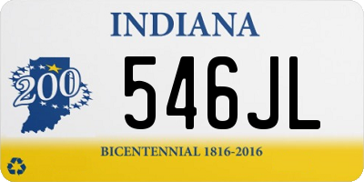 IN license plate 546JL