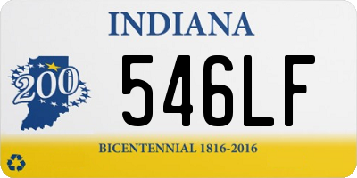 IN license plate 546LF