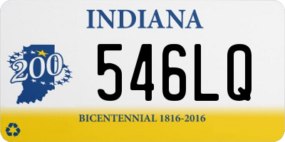 IN license plate 546LQ