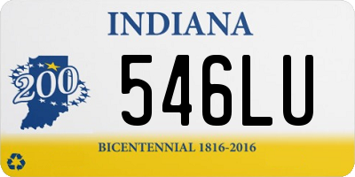 IN license plate 546LU