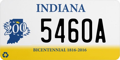 IN license plate 546OA