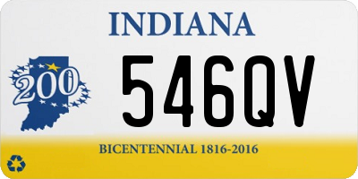 IN license plate 546QV