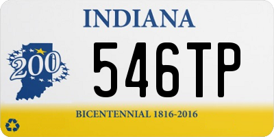 IN license plate 546TP