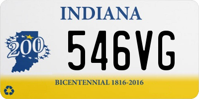 IN license plate 546VG