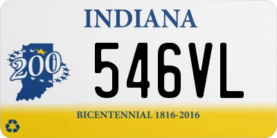 IN license plate 546VL