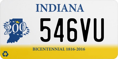 IN license plate 546VU