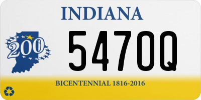 IN license plate 547OQ