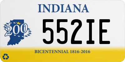 IN license plate 552IE