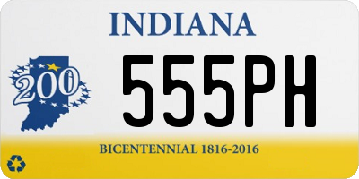 IN license plate 555PH