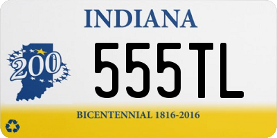 IN license plate 555TL