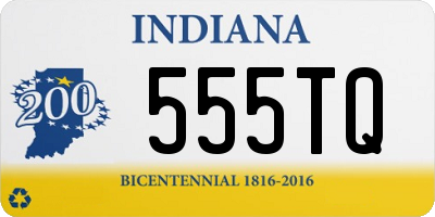IN license plate 555TQ