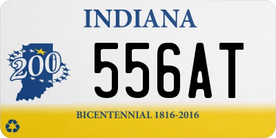 IN license plate 556AT