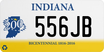 IN license plate 556JB