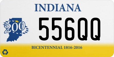 IN license plate 556QQ