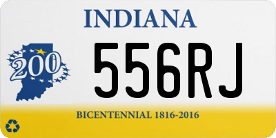 IN license plate 556RJ