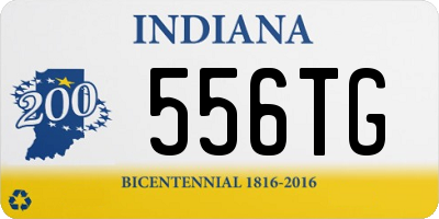 IN license plate 556TG