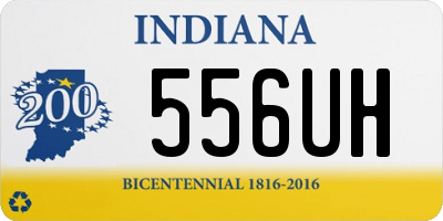 IN license plate 556UH