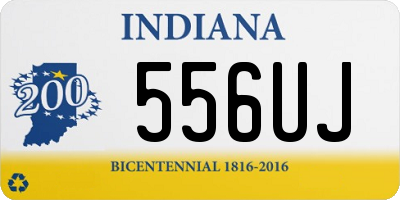 IN license plate 556UJ