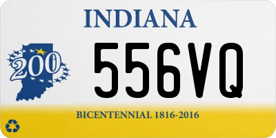 IN license plate 556VQ