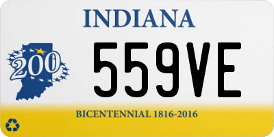 IN license plate 559VE