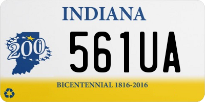 IN license plate 561UA