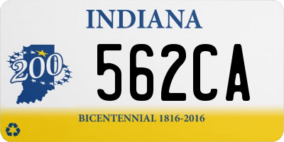 IN license plate 562CA