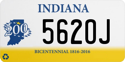 IN license plate 562OJ