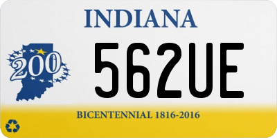 IN license plate 562UE