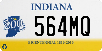 IN license plate 564MQ