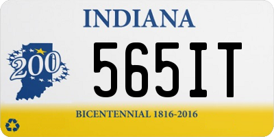 IN license plate 565IT