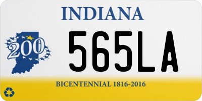 IN license plate 565LA