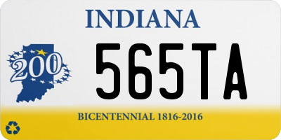 IN license plate 565TA