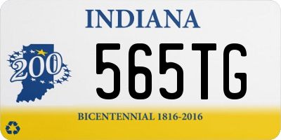 IN license plate 565TG