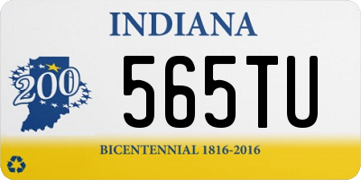 IN license plate 565TU