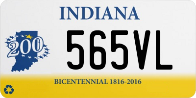 IN license plate 565VL