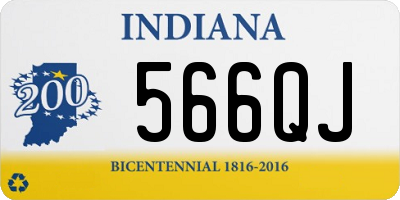 IN license plate 566QJ