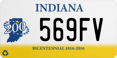 IN license plate 569FV