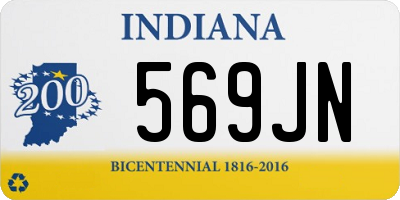 IN license plate 569JN