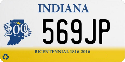 IN license plate 569JP