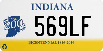 IN license plate 569LF